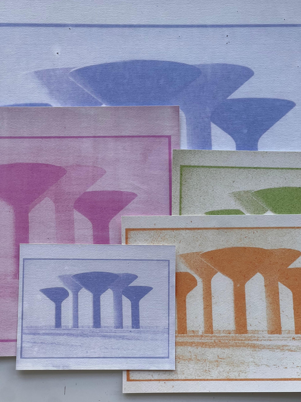 Kuwait Water Towers - Fine Art Print