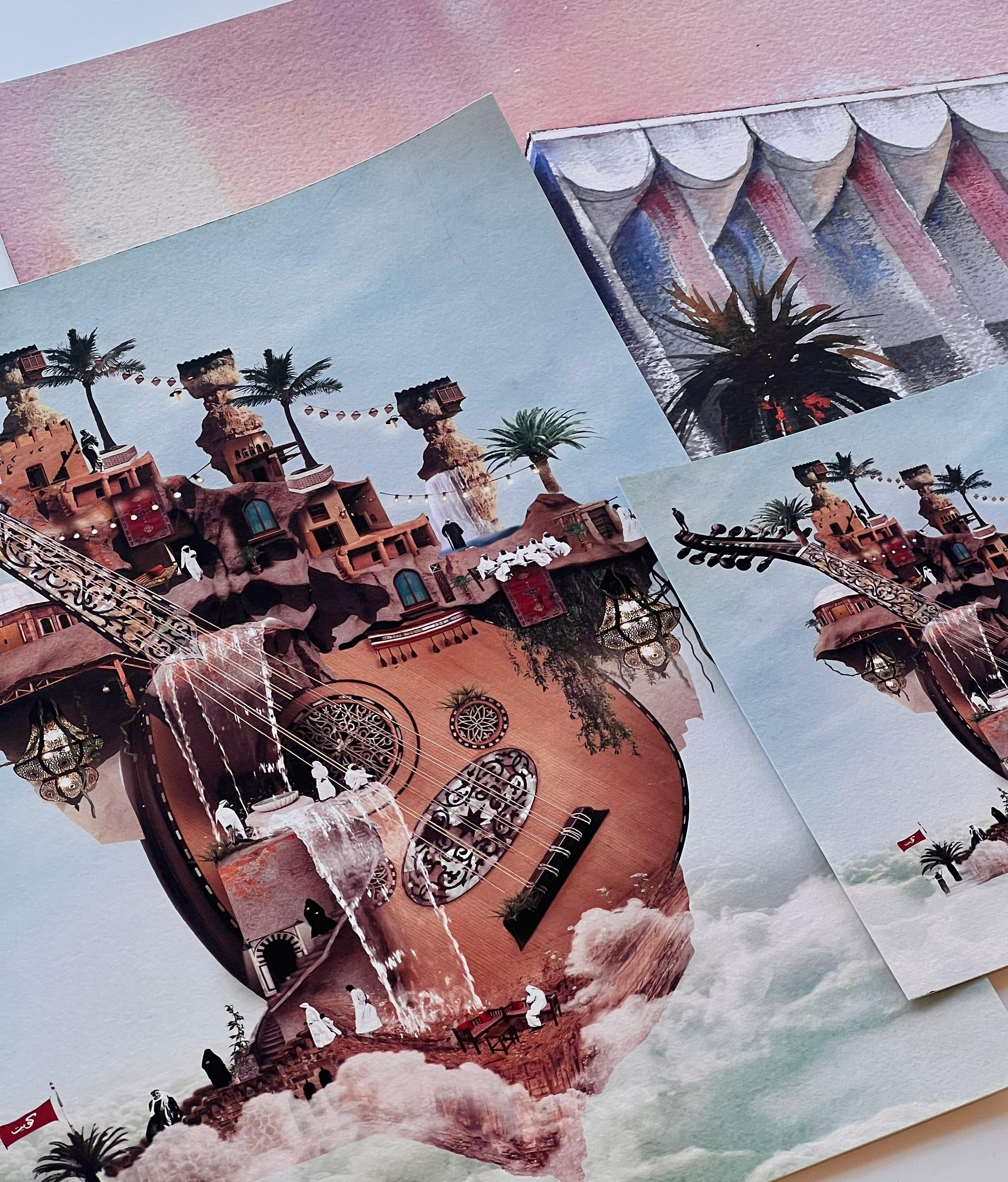 The Floating Oud - Fine Art Print