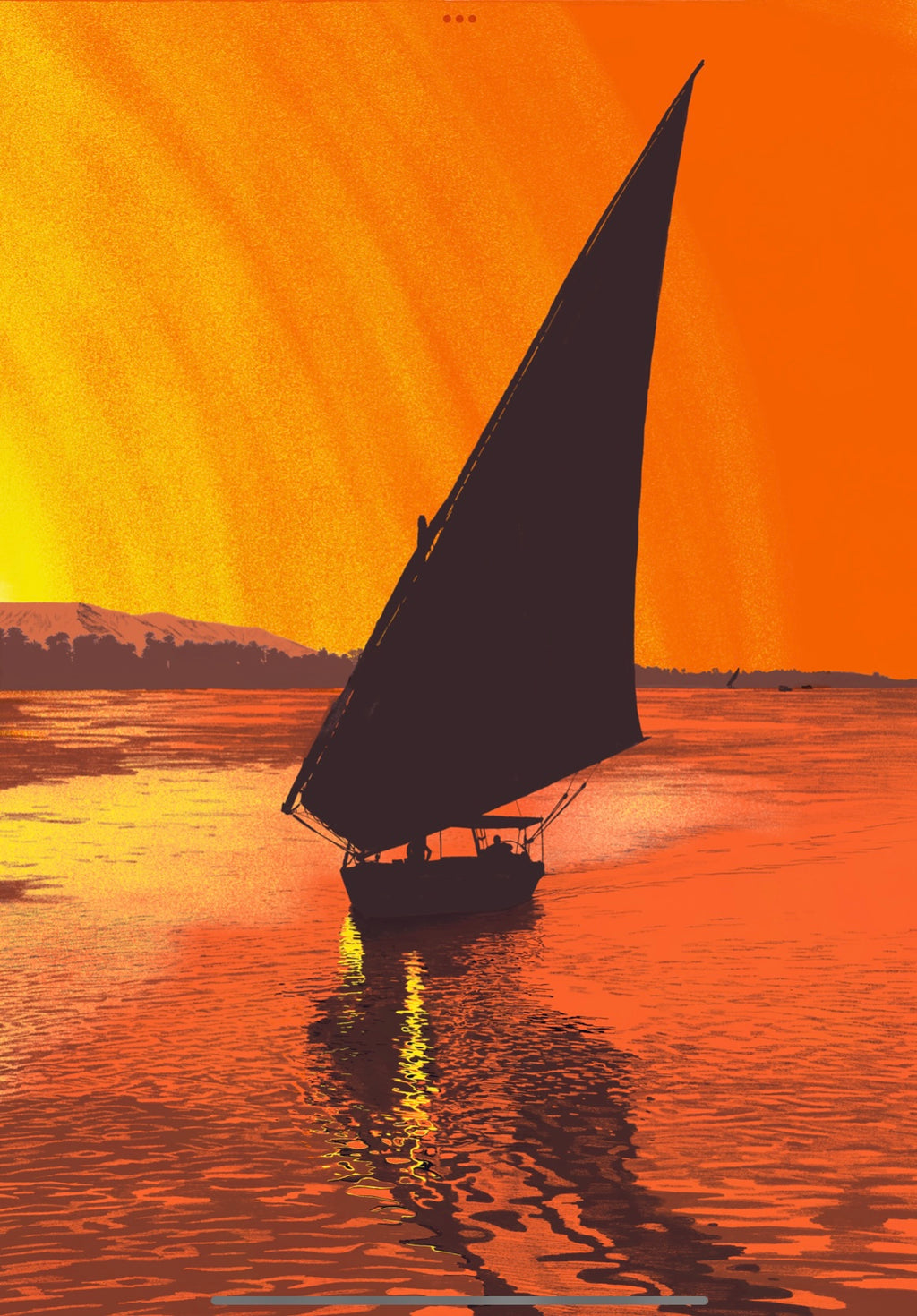 فلوكة - Fine Art Print