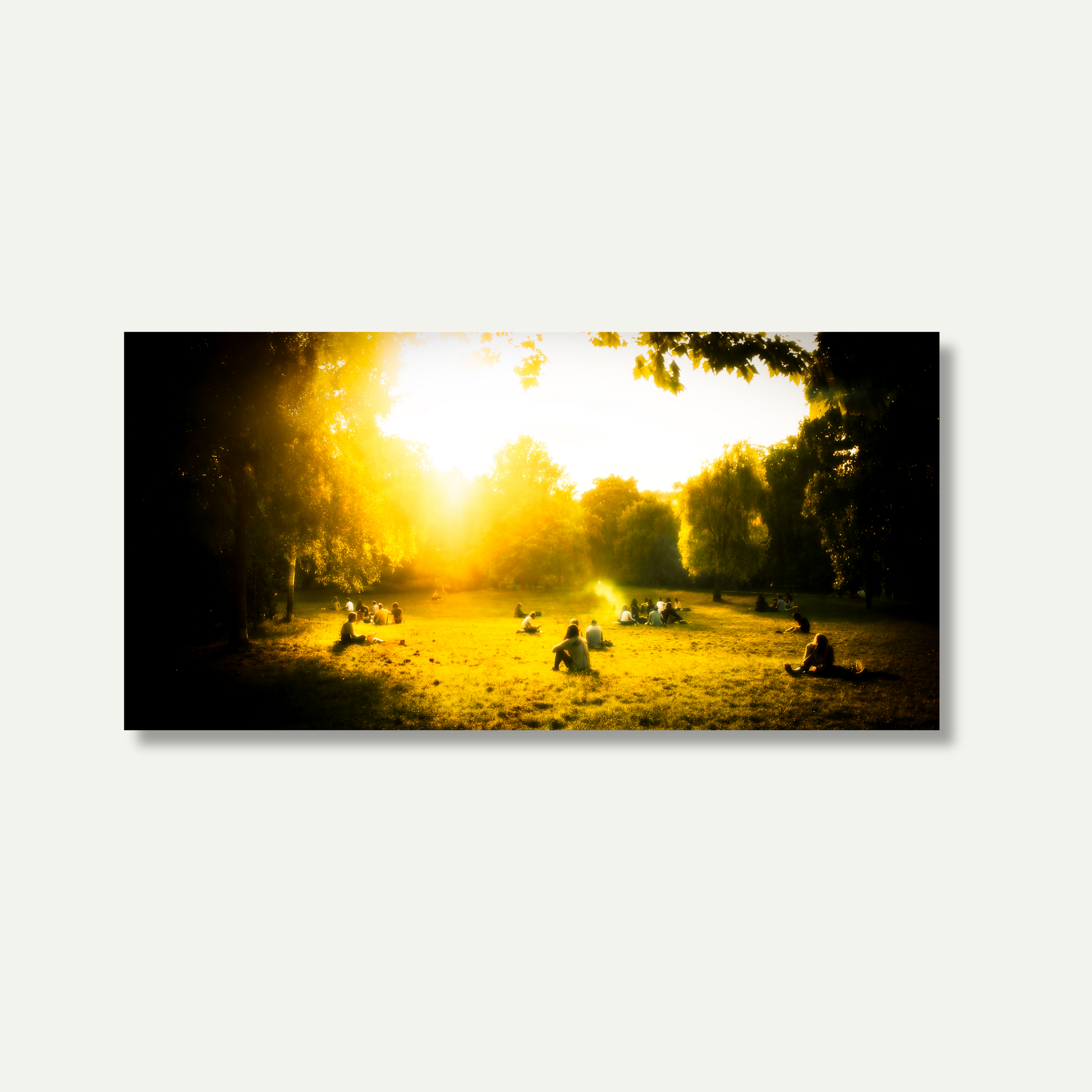 Park Yellow - Fine Art Print