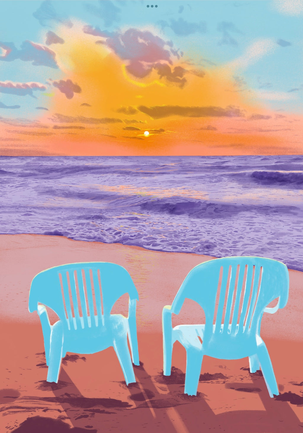 ساحِل - Fine Art Print