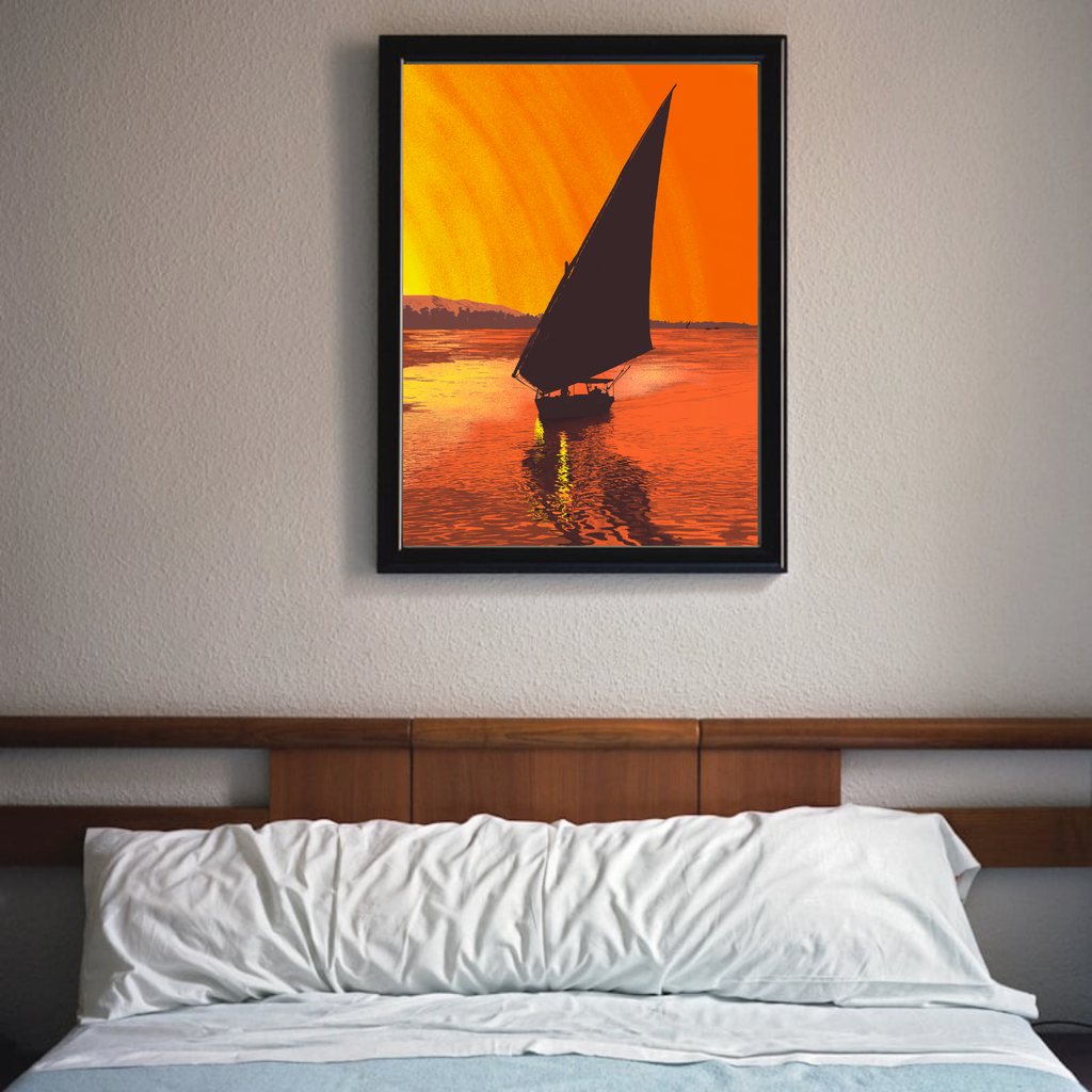 فلوكة - Fine Art Print