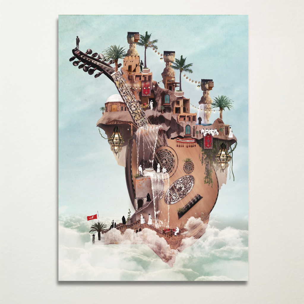The Floating Oud - Fine Art Print