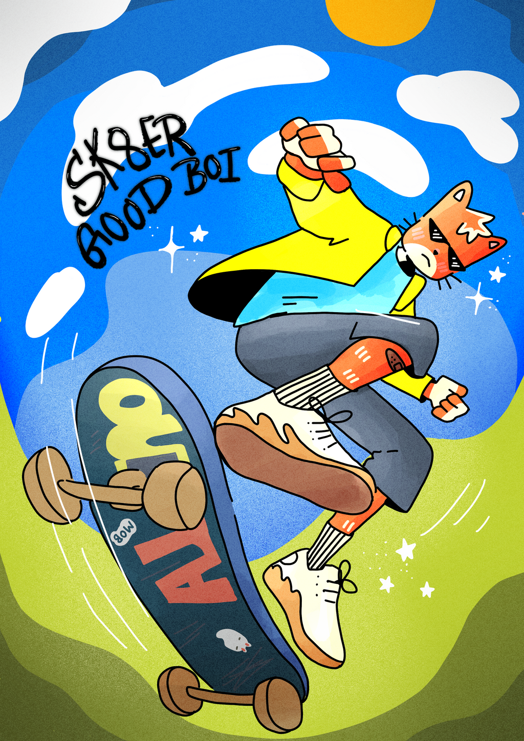 Skater  - Fine Art Print