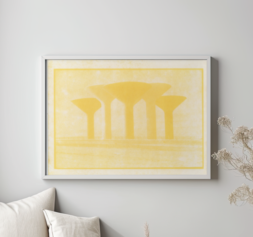 Kuwait Water Towers - Fine Art Print