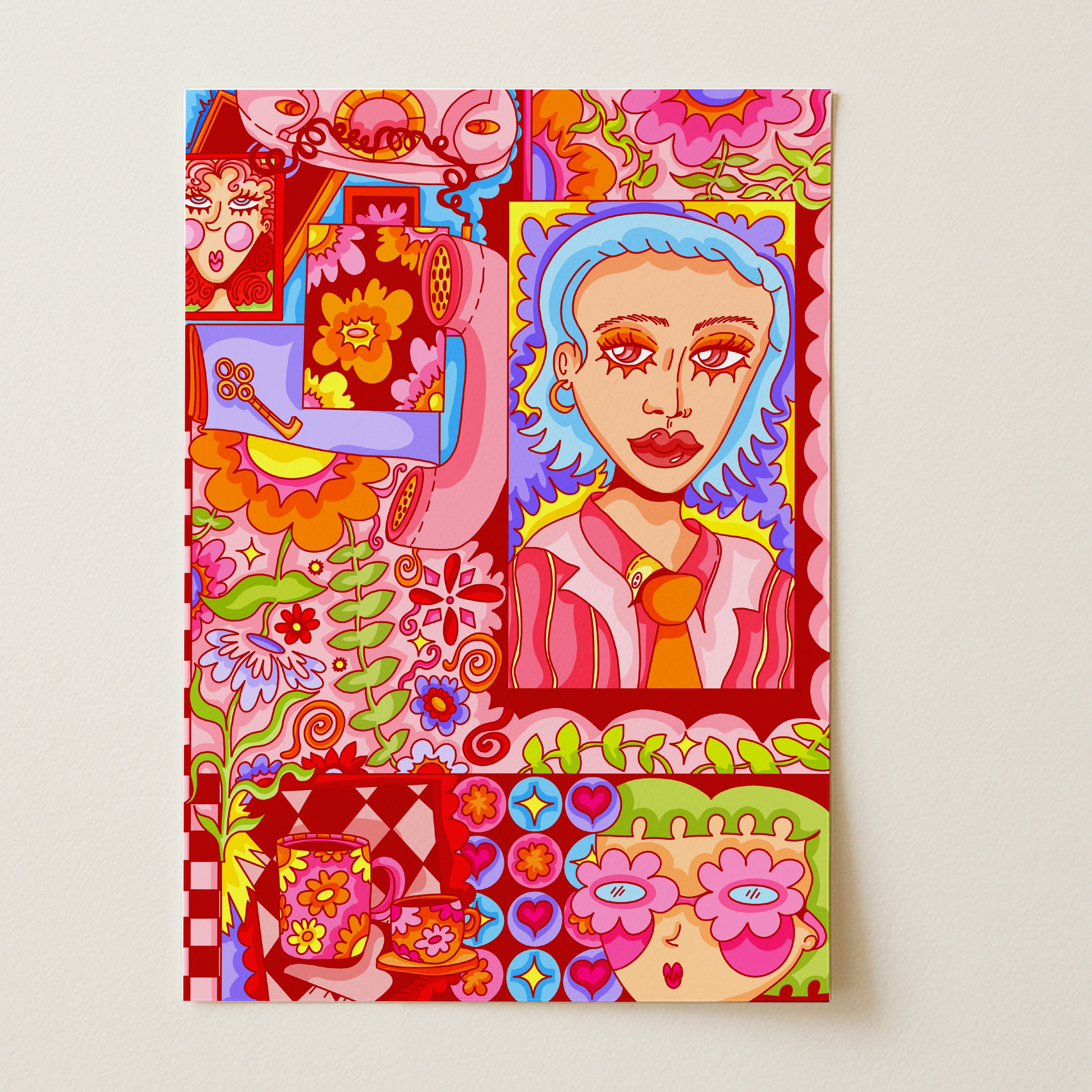 Red Dreams - Fine Art Print