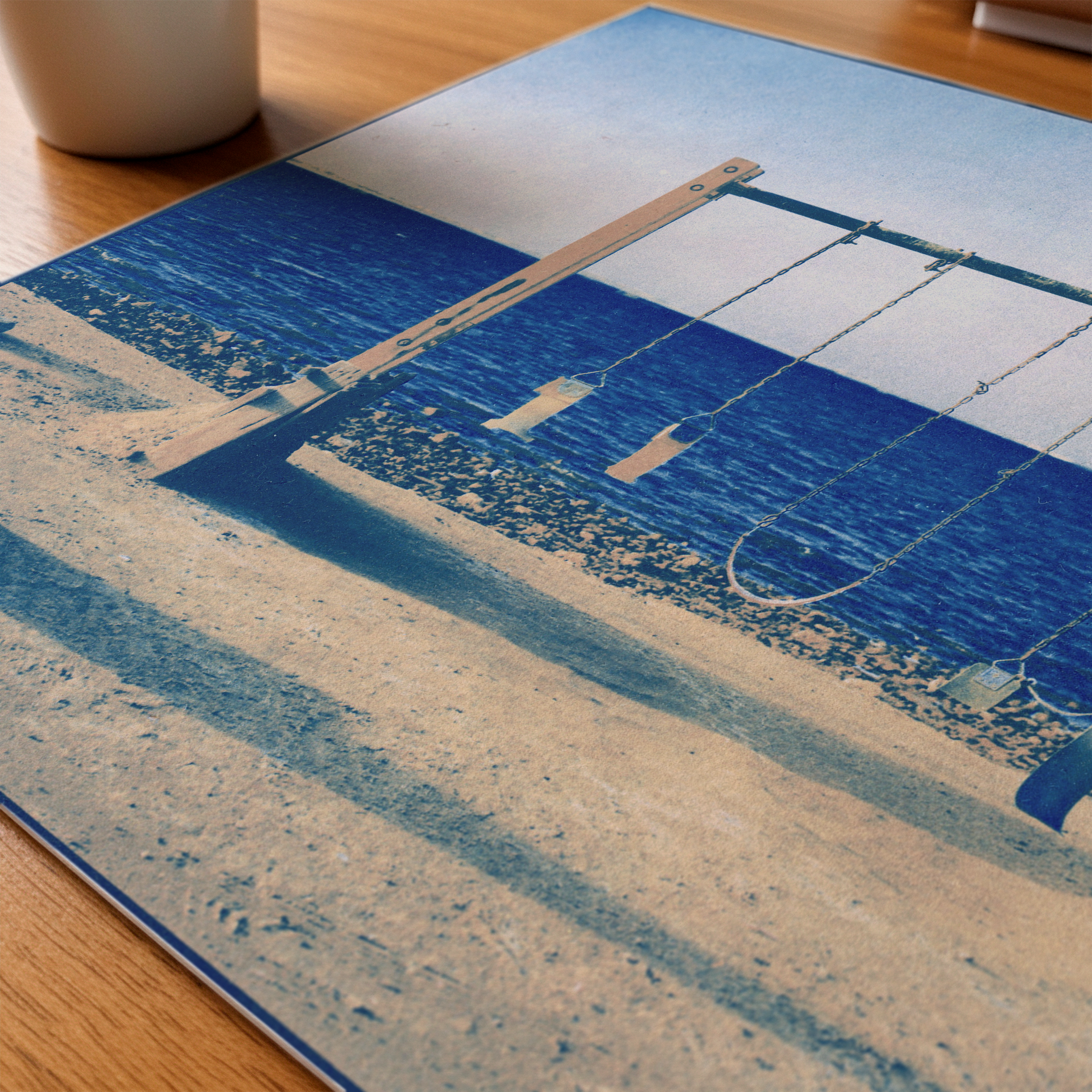 Swinging by the Sea - Fine Art Print